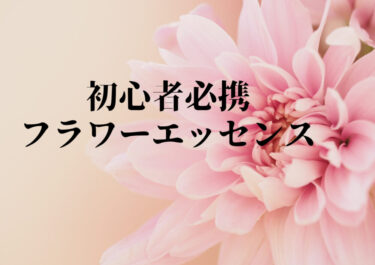 初心者・初めてのフラワーエッセンスはどれからが良いの？