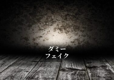 ダミー　フェイク